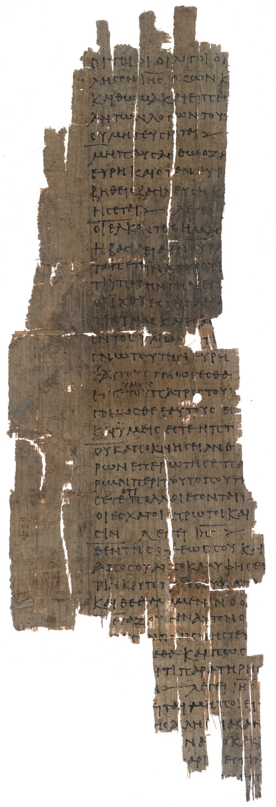 One of only three Greek manuscripts of the Gospel of Thomas