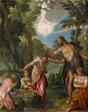 The Baptism of Christ by Paolo Veronese